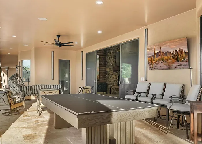 Your Luxury Desert With Pool Hot Tub & Views Holiday home